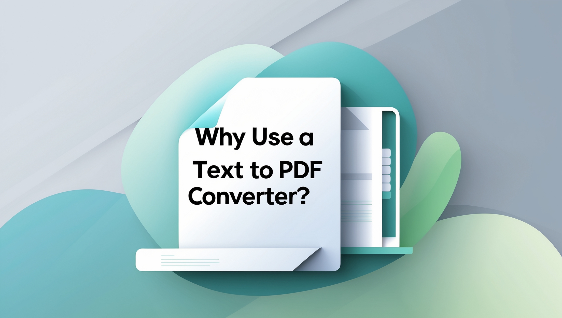 Why Use A Text To Pdf Converter