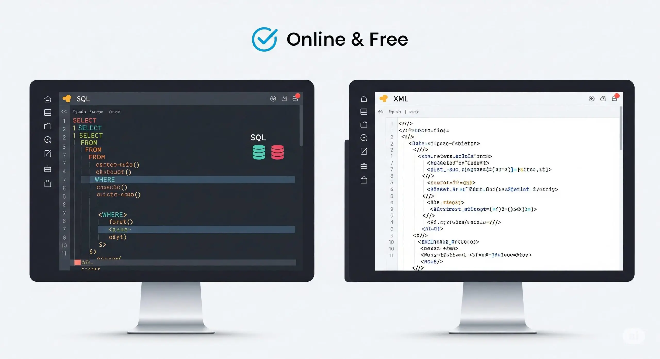 Sql Formatter | Xml Formatter - (Online &Amp; Free)