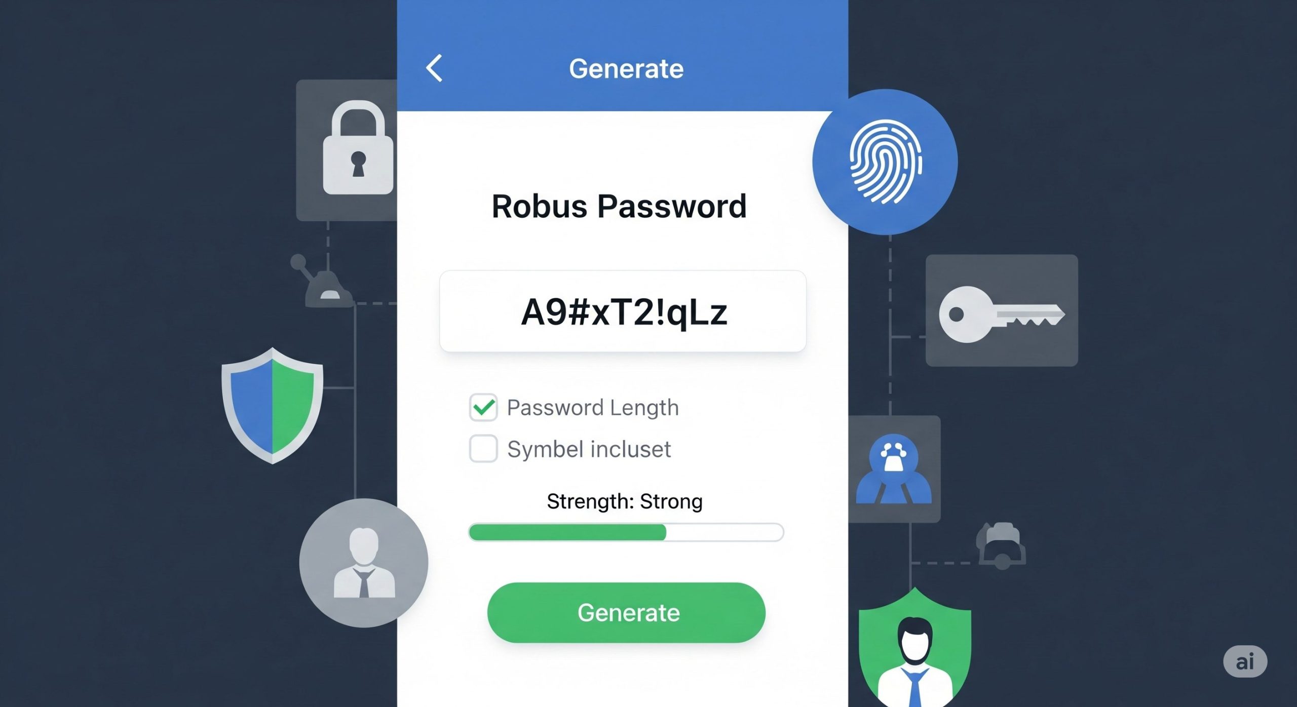 Strong Password Generator - Create Random Password